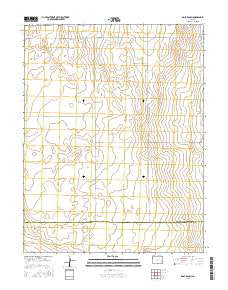 Rose Ranch Colorado Current topographic map, 1:24000 scale, 7.5 X 7.5 Minute, Year 2016