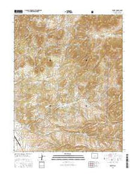 Rosita Colorado Current topographic map, 1:24000 scale, 7.5 X 7.5 Minute, Year 2016