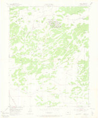 Rosita Colorado Historical topographic map, 1:24000 scale, 7.5 X 7.5 Minute, Year 1954