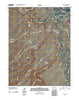 Roubideau Colorado Historical topographic map, 1:24000 scale, 7.5 X 7.5 Minute, Year 2010