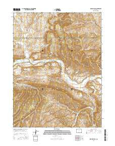 Rough Gulch Colorado Current topographic map, 1:24000 scale, 7.5 X 7.5 Minute, Year 2016