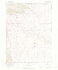 Round Butte Colorado Historical topographic map, 1:24000 scale, 7.5 X 7.5 Minute, Year 1967