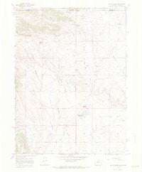 Round Butte Colorado Historical topographic map, 1:24000 scale, 7.5 X 7.5 Minute, Year 1967