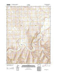 Round Bottom Colorado Historical topographic map, 1:24000 scale, 7.5 X 7.5 Minute, Year 2013
