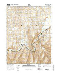 Round Bottom Colorado Current topographic map, 1:24000 scale, 7.5 X 7.5 Minute, Year 2016