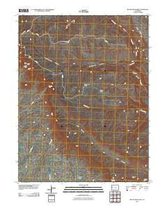 Round Mountain Colorado Historical topographic map, 1:24000 scale, 7.5 X 7.5 Minute, Year 2010