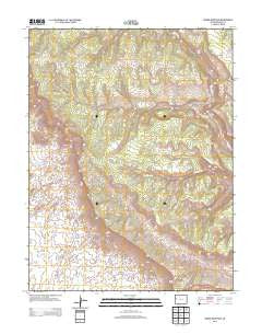 Round Mountain Colorado Historical topographic map, 1:24000 scale, 7.5 X 7.5 Minute, Year 2013