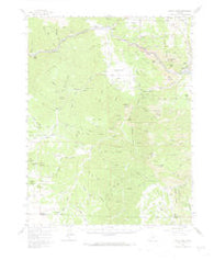 Royal Gorge Colorado Historical topographic map, 1:62500 scale, 15 X 15 Minute, Year 1959