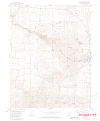 Royal Gorge Colorado Historical topographic map, 1:24000 scale, 7.5 X 7.5 Minute, Year 1980