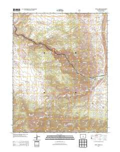Royal Gorge Colorado Historical topographic map, 1:24000 scale, 7.5 X 7.5 Minute, Year 2013