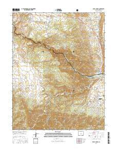 Royal Gorge Colorado Current topographic map, 1:24000 scale, 7.5 X 7.5 Minute, Year 2016