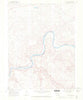 Ruby Canyon Colorado Historical topographic map, 1:24000 scale, 7.5 X 7.5 Minute, Year 1968