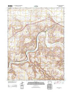 Ruby Canyon Colorado Historical topographic map, 1:24000 scale, 7.5 X 7.5 Minute, Year 2013