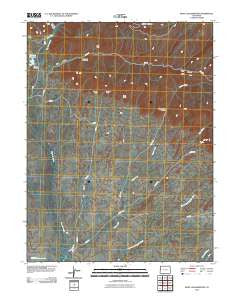 Ruby Lee Reservoir Colorado Historical topographic map, 1:24000 scale, 7.5 X 7.5 Minute, Year 2010