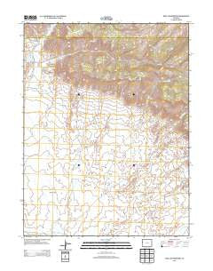 Ruby Lee Reservoir Colorado Historical topographic map, 1:24000 scale, 7.5 X 7.5 Minute, Year 2013