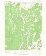 Rudolph Hill Colorado Historical topographic map, 1:24000 scale, 7.5 X 7.5 Minute, Year 1962
