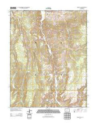 Rudolph Hill Colorado Historical topographic map, 1:24000 scale, 7.5 X 7.5 Minute, Year 2013