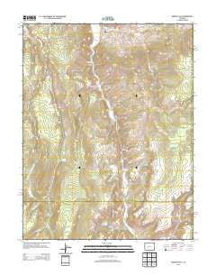 Rudolph Hill Colorado Historical topographic map, 1:24000 scale, 7.5 X 7.5 Minute, Year 2013