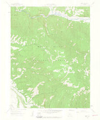 Ruedi Colorado Historical topographic map, 1:24000 scale, 7.5 X 7.5 Minute, Year 1961