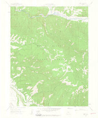 Ruedi Colorado Historical topographic map, 1:24000 scale, 7.5 X 7.5 Minute, Year 1961