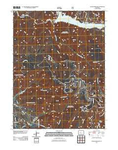 Ruedi Reservoir Colorado Historical topographic map, 1:24000 scale, 7.5 X 7.5 Minute, Year 2011