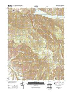 Ruedi Reservoir Colorado Historical topographic map, 1:24000 scale, 7.5 X 7.5 Minute, Year 2013