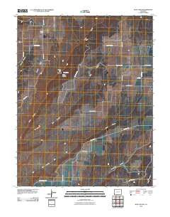 Ruin Canyon Colorado Historical topographic map, 1:24000 scale, 7.5 X 7.5 Minute, Year 2010
