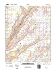 Ruin Canyon Colorado Historical topographic map, 1:24000 scale, 7.5 X 7.5 Minute, Year 2013