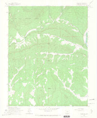 Rules Hill Colorado Historical topographic map, 1:24000 scale, 7.5 X 7.5 Minute, Year 1964