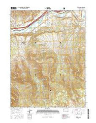 Rulison Colorado Current topographic map, 1:24000 scale, 7.5 X 7.5 Minute, Year 2016