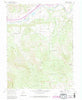 Rulison Colorado Historical topographic map, 1:24000 scale, 7.5 X 7.5 Minute, Year 1960