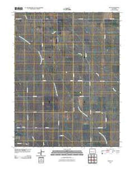 Rush Colorado Historical topographic map, 1:24000 scale, 7.5 X 7.5 Minute, Year 2010