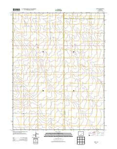 Rush Colorado Historical topographic map, 1:24000 scale, 7.5 X 7.5 Minute, Year 2013