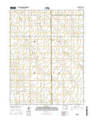 Rush Colorado Current topographic map, 1:24000 scale, 7.5 X 7.5 Minute, Year 2016