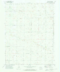 Rush NW Colorado Historical topographic map, 1:24000 scale, 7.5 X 7.5 Minute, Year 1973
