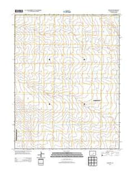 Rush NW Colorado Historical topographic map, 1:24000 scale, 7.5 X 7.5 Minute, Year 2013