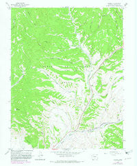 Russell Colorado Historical topographic map, 1:24000 scale, 7.5 X 7.5 Minute, Year 1967