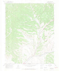 Russell Colorado Historical topographic map, 1:24000 scale, 7.5 X 7.5 Minute, Year 1967