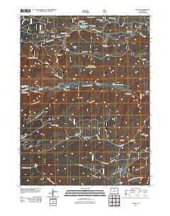 Rustic Colorado Historical topographic map, 1:24000 scale, 7.5 X 7.5 Minute, Year 2011