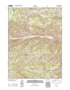 Rustic Colorado Historical topographic map, 1:24000 scale, 7.5 X 7.5 Minute, Year 2013