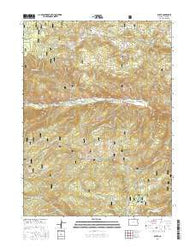 Rustic Colorado Current topographic map, 1:24000 scale, 7.5 X 7.5 Minute, Year 2016