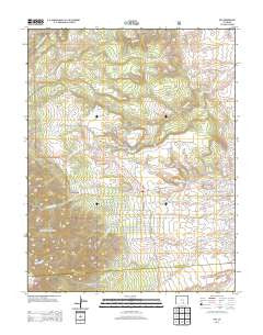 Rye Colorado Historical topographic map, 1:24000 scale, 7.5 X 7.5 Minute, Year 2013