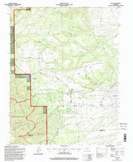 Rye Colorado Historical topographic map, 1:24000 scale, 7.5 X 7.5 Minute, Year 1994