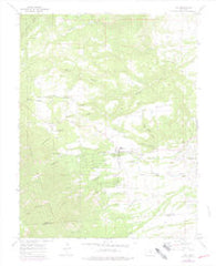 Rye Colorado Historical topographic map, 1:24000 scale, 7.5 X 7.5 Minute, Year 1969