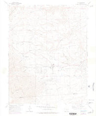 Rye Colorado Historical topographic map, 1:24000 scale, 7.5 X 7.5 Minute, Year 1975