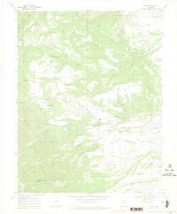 Rye Colorado Historical topographic map, 1:24000 scale, 7.5 X 7.5 Minute, Year 1969