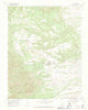 Rye Colorado Historical topographic map, 1:24000 scale, 7.5 X 7.5 Minute, Year 1969