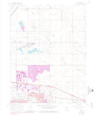 Sable Colorado Historical topographic map, 1:24000 scale, 7.5 X 7.5 Minute, Year 1965