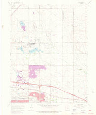 Sable Colorado Historical topographic map, 1:24000 scale, 7.5 X 7.5 Minute, Year 1965