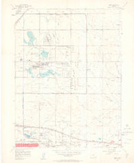 Sable Colorado Historical topographic map, 1:24000 scale, 7.5 X 7.5 Minute, Year 1957
